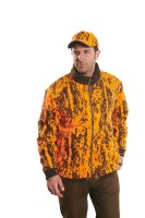 Hubertus Warn-Wende Dr&uuml;ckjagd Fleecejacke Oliv Imagebild