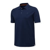 Beretta Corporate EVO Poloshirt Herren Blue Total Eclipse Vorderseite 