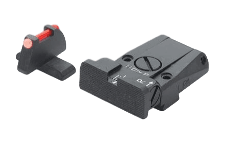 LPA Mikrometer-Visier SPR für SIG-Sauer P229,P320 mit rotem Fiber Optic-Korn