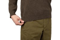 H&auml;rkila Arran Pullover Slate Brown Detailansicht