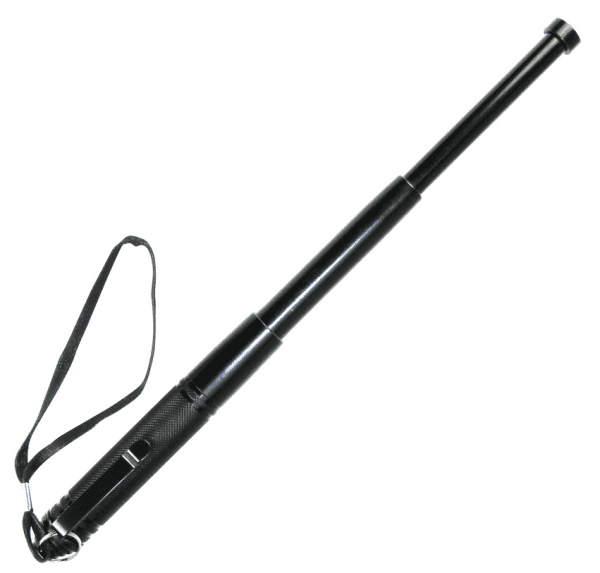 Mini Teleskopschlagstock 13" mit Clip und Handschlaufe Mini Teleskopschlagstock 13" mit Clip und Handschlaufe