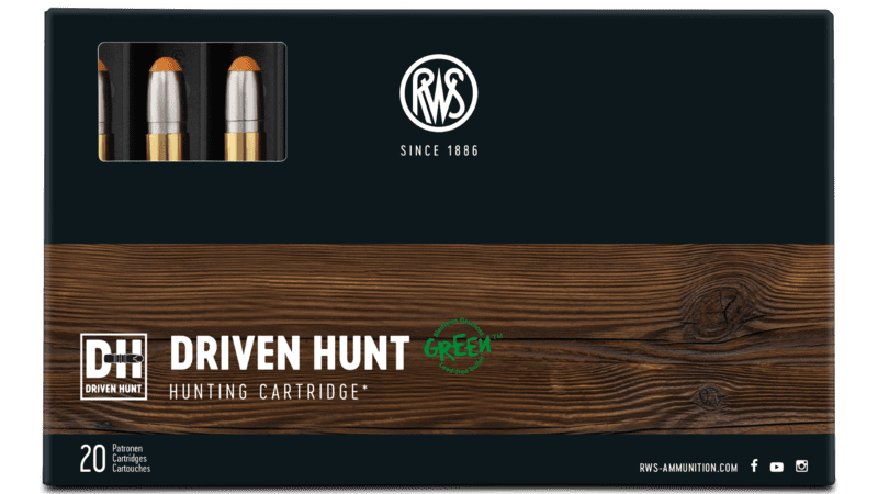 RWS Driven Hunt Short Rifle Kal. .308 Win. 10,7g/ 165 grs.  - 20 Stk.