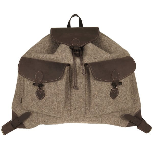 AKAH Wollfilz-Rucksack lautlos Herzensprojekt