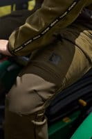 H&auml;rkila Kamko Fleecejacke Dark olive/Arabian spice