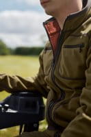 H&auml;rkila Kamko Fleecejacke Dark olive/Arabian spice