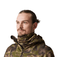 H&auml;rkila Deer Stalker Camo Rohrschal hals
