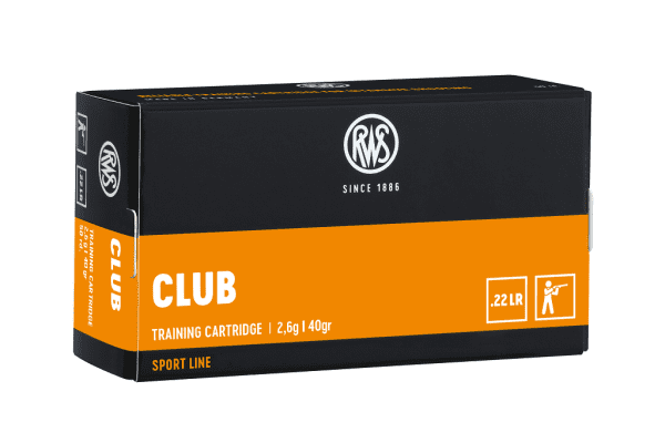 RWS .22lfb Club 2,6g RWS .22lfb Club 2,6g