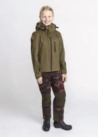 Pinewood Lappland Camou Kids Winter Hose Dusty Plum Jungle Detail 1