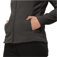 Jack Wolfskin Taunus Fleecejacke Damen Black Details