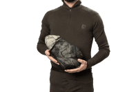 H&auml;rkila Mountain Hunter Expedition Packable Daunenhose &Uuml;berziehhose Transporttasche