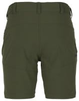 Pinewood Abisko Light Stretch Shorts Damen Mossgreen R&uuml;ckseite