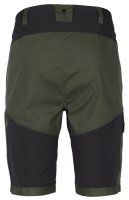 Pinewood Finnveden Trail Hybrid Shorts Black/Mossgreen R&uuml;ckseite