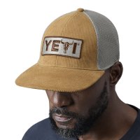 YETI Steer  5 Panel flat Brim Kappe Details