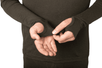 H&auml;rkila  Base All Season Unterhemd Shadow brown Daumenschlaufe