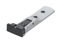 Hausse microm&eacute;trique LPA revolver S&W finition argent