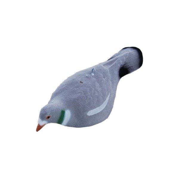 LivingActive Lockvogel Taube Halbschale stapelbar beflockt inkl. Erdspieß 41cm 10er Set