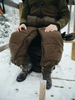 Pinewood Abisko Ansitzsack Jagd Suede Brown Anwendung 9