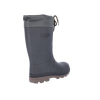Kamik Icebreaker Gummistiefel Khaki/Braun seitlich hinten