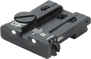 LPA Mikrometer-Visier TPU für SIG-Sauer P220,P225,P226, P228, 2-Punkte ohne Korn