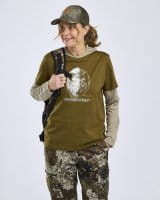 Pinewood Wild Boar T-Shirt Damen H.Olive