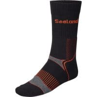 Seeland Field Coolmax Socken 2er-Pack Black/Dark Grey