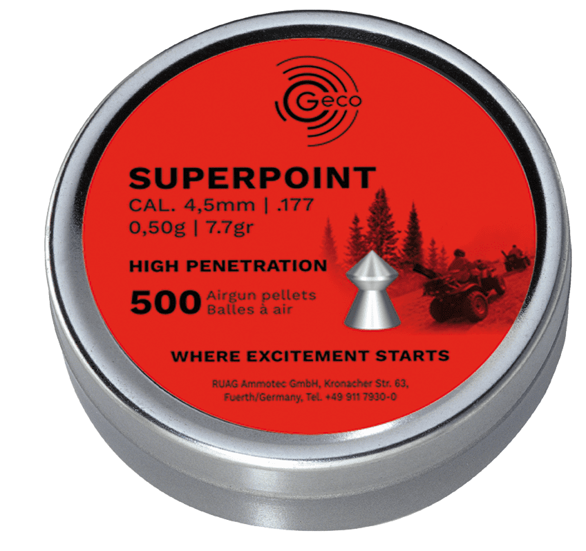 Geco S-POINT GECO 4,5 mm 0,50G 500er