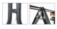 UTG Kunststoff Clamp-on Zweibein Ansicht
