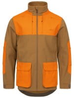 Blaser Tackle Softshell Jacke Herren braun/orange vorne