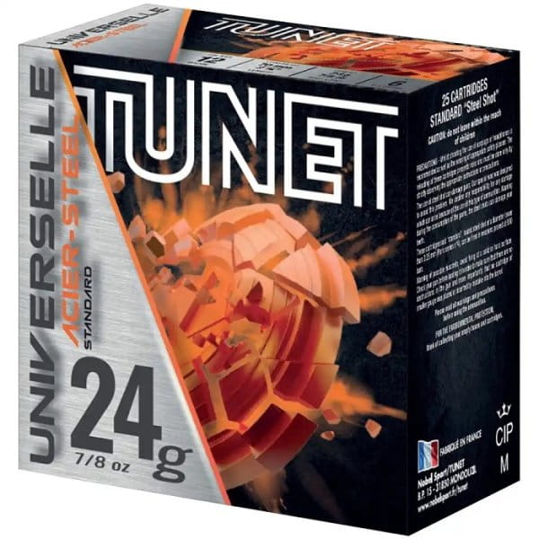 Tunet 12/70 Universelle 2,5 mm 24 g - 25 Stk. Tunet 12/70 Universelle 2,5 mm 24 g - 25 Stk.