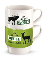 Gilde Porzellan Stapeltasse 2-tlg. Set