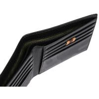 Beretta Bifold Geldbeutel Schwarz Detail 2