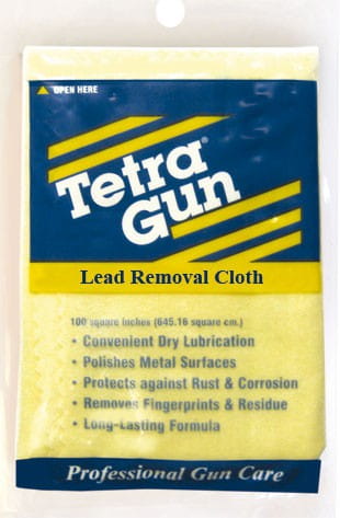Chiffon de nettoyage plomb Tetra Gun Lead Removal Chiffon de nettoyage plomb Tetra Gun Lead Removal