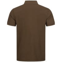 Blaser Herren Solid Polo Shirt 25 Dunkelbraun