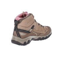 KEEN Targhee IV Mid Waterproof Wanderstiefel Damen Brindle/Nostalgia Rose seitlich 2