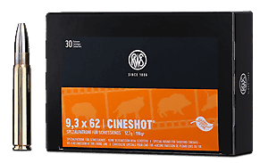 RWS Cineshot 9,3x62 196grs. 30Stk. RWS Cineshot 9,3x62 196grs. 30Stk.