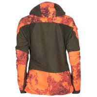 Pinewood Hunter Pro Xtreme 2.0 Camou Jacke Damen Moosgr&uuml;n/Strata Blaze R&uuml;ckseite