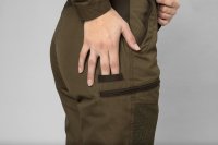 Seeland Key-Point Kora Hose Damen Pine Green/Grizzly Brown Detail 1