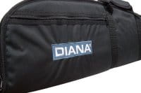 Diana Gewehrtasche schwarz Tasche und Logo