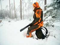 Pinewood Hunter Pro Xtreme 2.0 Camou Jacke Damen Moosgr&uuml;n/Strata Blaze Anwendung 1