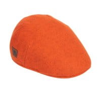 Rascher Kappe Signal-Loden in Orange-Melange