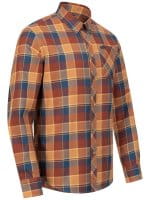 Blaser Charles Hemd Herren braun/blau rechts