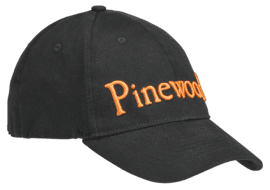 Pinewood 5195 Logo Flexfit Cap schwarz