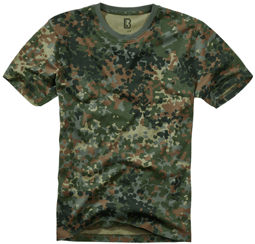 Brandit T-Shirt flecktarn Vorderseite Brandit T-Shirt flecktarn Vorderseite