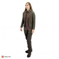 Deerhunter Lady Christine gesteppte Jacke mit Deerhunter Lady Sophie Hemd, Deerhunter Lady Christine Hose mit Verst&auml;rkung und Blaser active outfits - Pirschstiefel "All Season"
