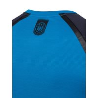 Beretta Rundhals Logo T-Shirt Blue Excell Details 