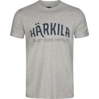 H&auml;rkila Modi T-Shirt Light grey melange Vorderseite