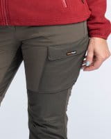 Pinewood Dog Sports Trainer Extreme Hose Damen Mossgreen Detail 3
