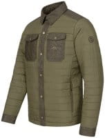 Blaser Ron Insulation Shacket Herren Dunkeloliv links