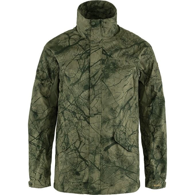Fj&auml;llr&auml;ven Forest Hybrid Jacke Green Camo/Laurel Green