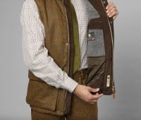 H&auml;rkila Kenmore Weste Terragon brown Detail 3